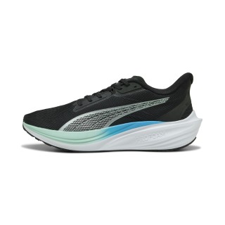 PUMA Darter Pro hardloopschoenen, Zwart/Zilver