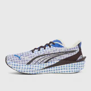 PUMA Deviate NITRO 4 "Checkerboard" Sneaker Men Blue 