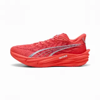 PUMA Deviate NITRO™ 4 hardloopschoenen voor Heren, Rood/Zilver