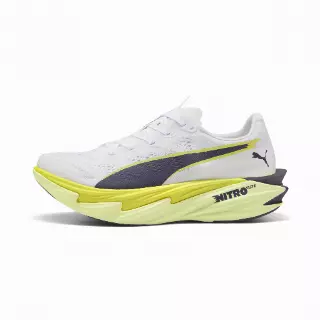 PUMA Deviate NITROâ¢ Elite 4 hardloopschoenen voor Dames, Groen/Wit