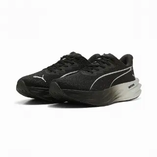 PUMA Deviate Pure NITROâ¢ hardloopschoenen voor Dames, Zwart/Zilver