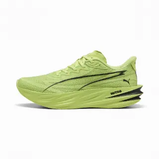 PUMA Deviate Pure NITROâ¢ hardloopschoenen voor Heren, Groen/Zwart
