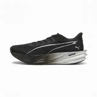 PUMA Deviate Pure NITROâ¢ hardloopschoenen voor Heren, Zwart/Grijs/Zilver