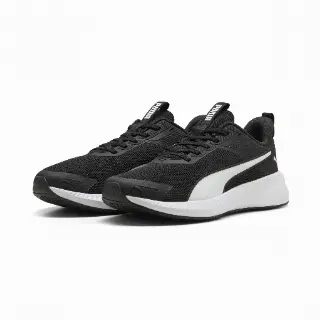 PUMA Flyer Lite 4 uniseks hardloopschoenen, Zwart/Wit