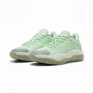 PUMA Hali 1 lage basketbalschoenen, Groen