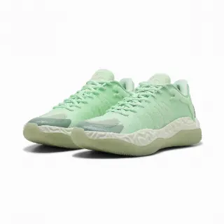 PUMA Hali 1 lage uniseks basketbalschoenen, Groen