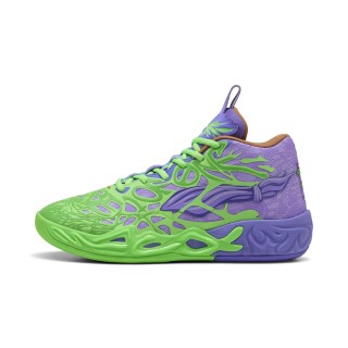 PUMA HOOPS x TMNT MB.04 RD uniseks basketbalschoenen, Groen/Rood