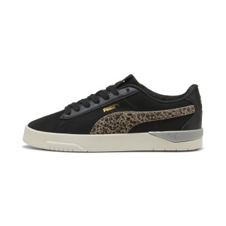 PUMA Jada Classic Animal Flair sneakers voor Dames, Zwart/Rood/Goud