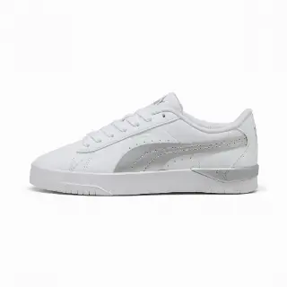 PUMA Jada Classic Aqua Metallics sneakers voor Dames, Blauw/Wit/Zilver