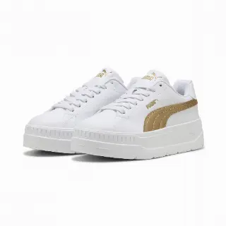 PUMA Karmen Classic Metallic Glam sneakers voor Dames, Wit/Goud