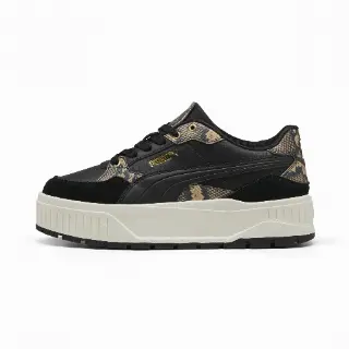 PUMA Karmen II Idol Snake Chic sneakers voor Dames, Zwart/Goud