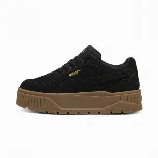 PUMA Karmen II Idol Suede sneakers voor Dames, Zwart/Goud