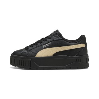 PUMA Karmen II Leather sneakers voor Dames, Zwart/Zilver