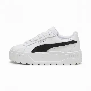 PUMA Karmen II sneakers voor Dames, Zwart/Wit/Zilver