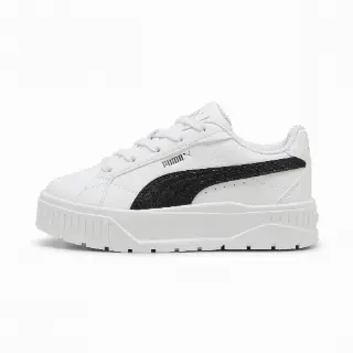 PUMA Karmen II sneakers voor Dames, Zwart/Wit/Zilver
