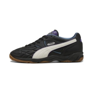 PUMA King Indoor Straatvoetbal 94 sneakers uniseks, Zwart/Grijs