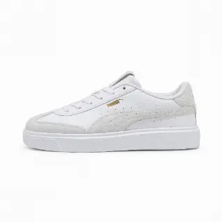 PUMA Lajla T-toe sneakers voor Dames, Grijs/Wit