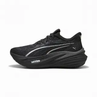 PUMA MagMax NITRO™ 2 Brightstride hardloopschoenen voor Dames, Zwart/Zilver
