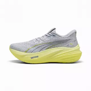 PUMA MagMax NITROâ¢ 2 hardloopschoenen voor Heren, Groen/Zilver