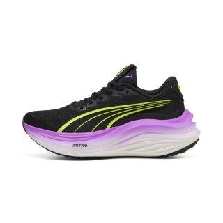 PUMA MagMax NITROâ¢ hardloopschoenen voor Dames, Zwart/Geel