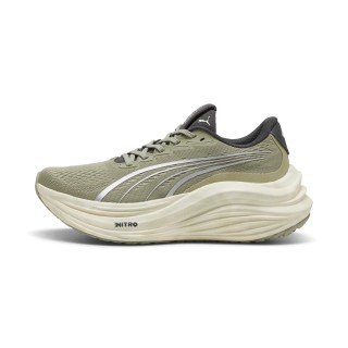 PUMA MagMax NITROâ¢ Terrains hardloopschoenen voor Dames, Grijs/Wit