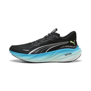 PUMA Magnify NITROâ¢ 3 hardloopschoenen voor Heren, Blauw/Zwart