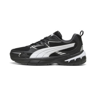 PUMA Milenio Tech 2000 sneakers uniseks, Zwart/Wit/Zilver