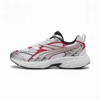 PUMA Morphic sneakers, Rood/Wit/Zilver