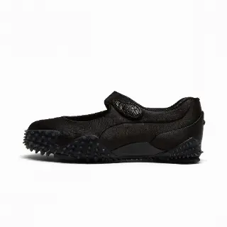 PUMA Mostro Fey satijnen sneakers voor Dames, Zwart/Grijs
