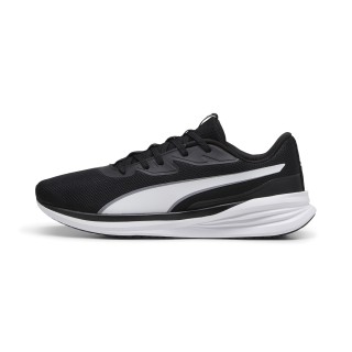 PUMA Night Runner V3 hardloopschoenen, Zwart/Wit