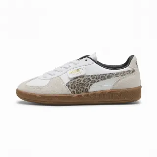 PUMA Palermo Leo sneakers uniseks, Grijs/Wit