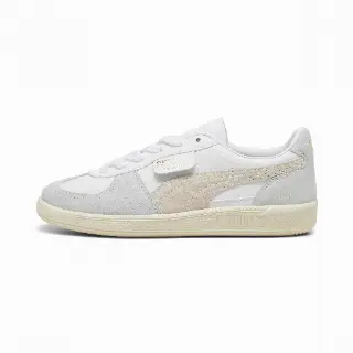 PUMA Palermo leren sneakers voor Dames, Roze/Groen/Rood