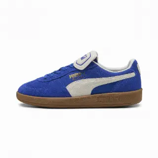 PUMA Palermo PREMIUM Suede sneakers uniseks, Blauw/Wit