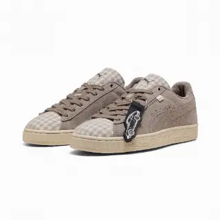 PUMA Porsche Legacy Suède Classic Pepita sneakers uniseks, Grijs