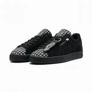 PUMA Porsche Legacy Suède Classic Pepita sneakers uniseks, Zwart/Wit