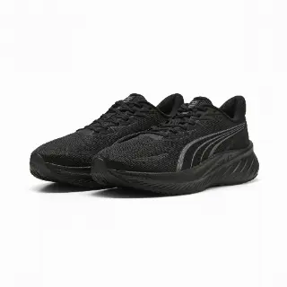 PUMA Pounce Lite 2 uniseks hardloopschoenen, Zwart/Grijs