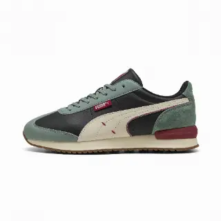 PUMA R78 Wind Groenside sneakers unisex, Groen/Zwart