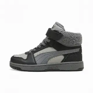 PUMA Rebound Slam Mid Cosy sneakers, Zwart/Grijs