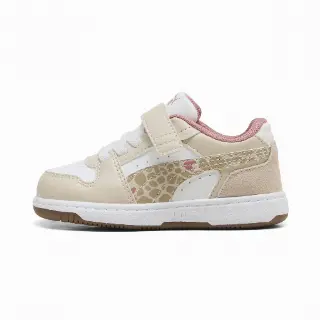 PUMA Rebound Slam Winter Safari sneakers, Wit/Zilver/Bruin