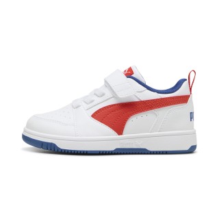 PUMA Rebound V6 Lo sneakers, Blauw/Rood/Wit