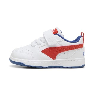 PUMA Rebound v6 Lo sneakers, Blauw/Rood/Wit