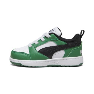 PUMA Rebound V6 Lo sneakers, Groen/Zwart/Wit
