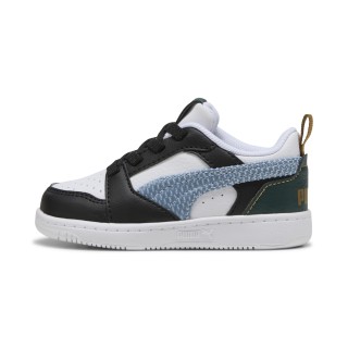 PUMA Rebound V6 Low Run Fun Sneakers, Groen/Zwart