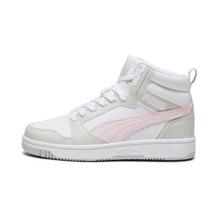 PUMA Rebound V6 Mid sneakers, Roze/Grijs/Wit