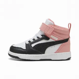 PUMA Rebound V6 Mid sneakers, Roze/Grijs/Wit