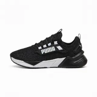 PUMA Retaliate 3 hardloopschoenen, Zwart/Wit