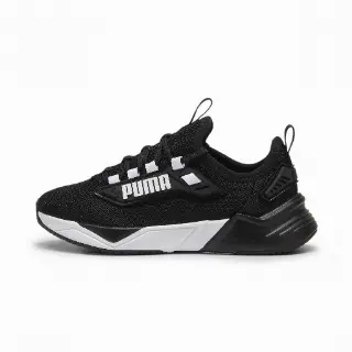 PUMA Retaliate 3 hardloopschoenen, Zwart/Wit