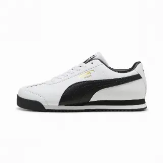 PUMA Roma 24 sneakers unisex, Zwart/Wit/Goud