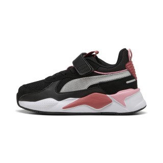 PUMA RS-X Metallic sneakers met alternatieve sluiting+ voor Dames, Zwart/Rood