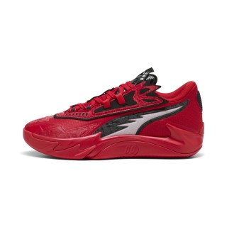 PUMA Scoot Zeros II O.D.D. City unisex basketbalschoenen, Zwart/Rood